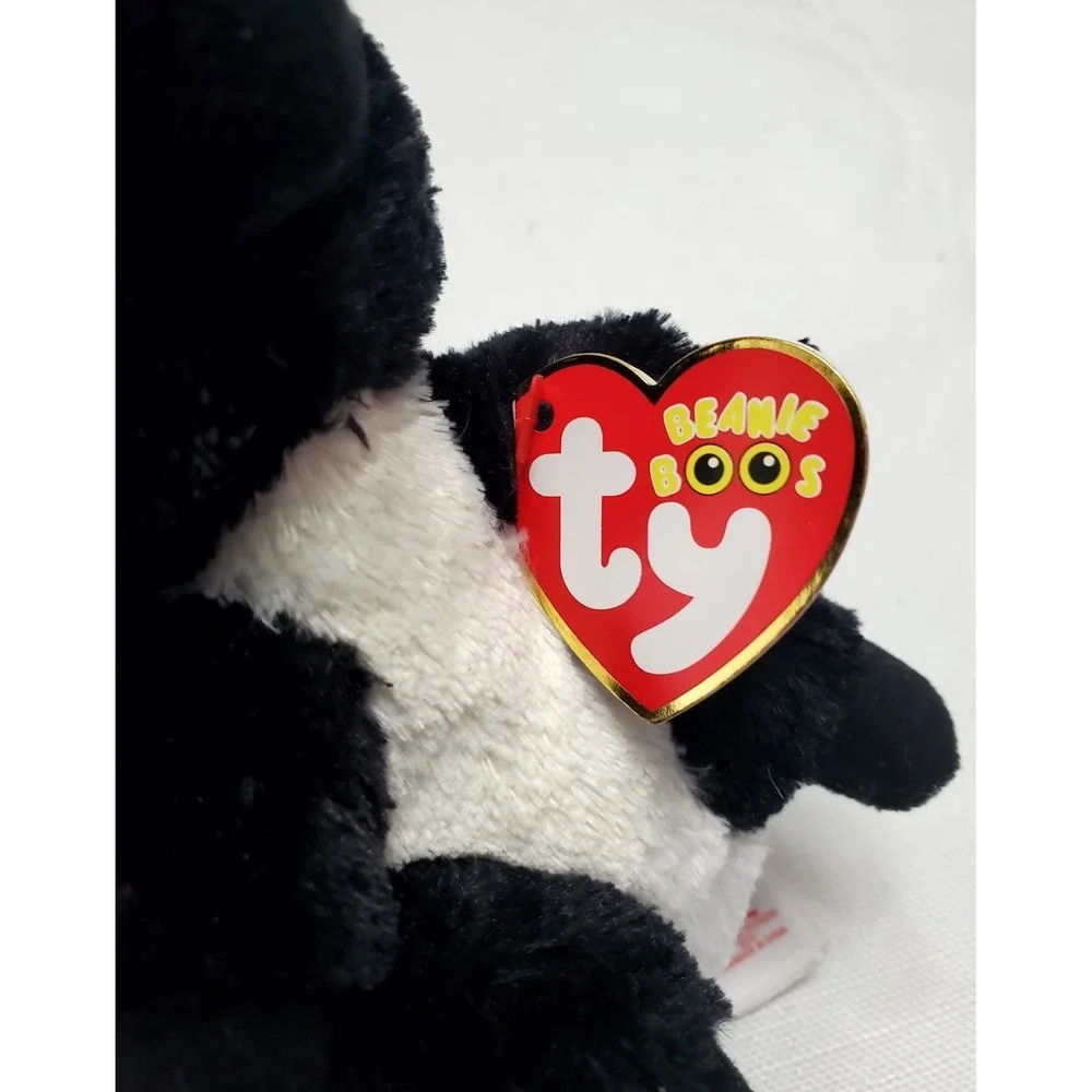 Ty Beanie Boos - FLORA‎ the Skunk (6 Inch) NEW MWMTs Plush Stuffed Animal Toy